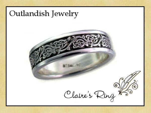Claire fraser wedding ring